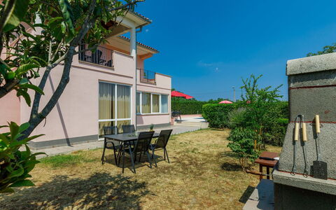 Goga: Building, Sky, Plant, Azure, Shade, Window, Cottage, Land Lot, House, Outdoor Furniture
