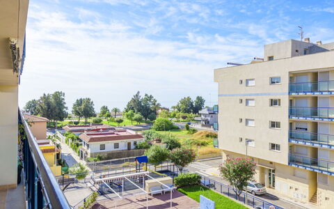 Las Dunas: Sky, Cloud, Daytime, Property, Plant, Building, Window, Tree, Urban Design, Condominium