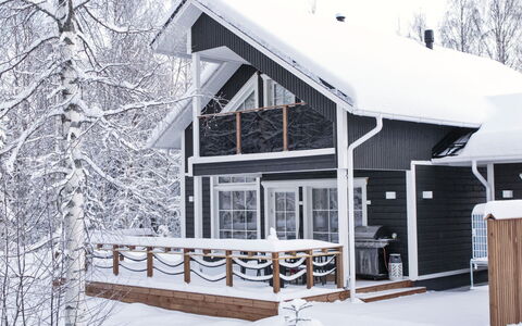 Tonttutahko 20 B: Wood, Siding, Roof, Cottage, House, Home, Door, Porch, Garden Buildings, Farmhouse