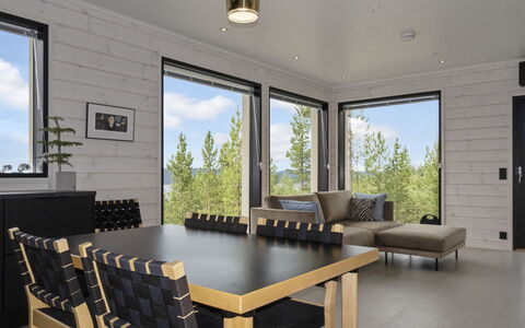 Villa Horihane: Furniture, Interior Design, Flooring, Wood, Table, Ceiling, Floor, Chair, Home, Living Room