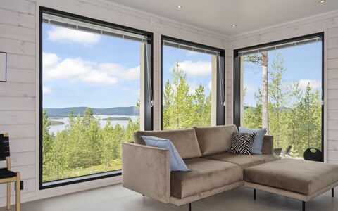 Villa Horihane: Furniture, Interior Design, Wood, Flooring, Floor, Couch, Living Room, Room, Wood Flooring, Home