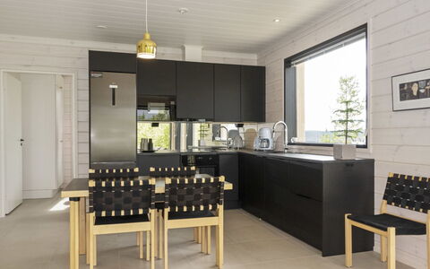 Villa Horihane: Wood, Furniture, Flooring, Interior Design, Wood Flooring, Ceiling, Floor, Kitchen, Lighting, Light Fixture