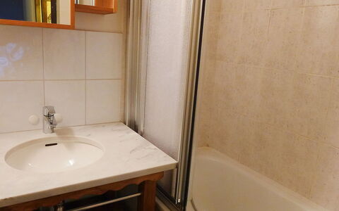 Argentière 200: Bathroom, Property, Room, Tile, Wall, Tap, Bathroom Sink, Floor, Sink, Marble