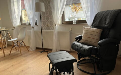 Schillerplatz: Property, Furniture, Window, Comfort, Curtain, Wood, Chair, Building, Floor, Flooring
