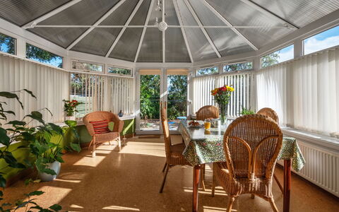 Sullivan: Plant, Furniture, Building, Table, Chair, Interior Design, Shade, Outdoor Furniture, Houseplant, Floor