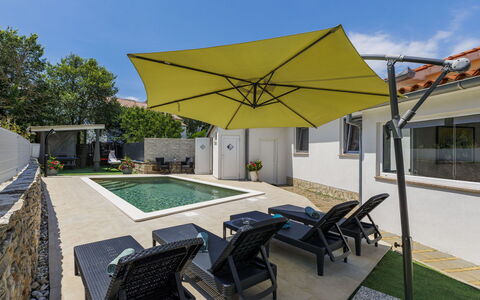Marija: Swimming Pool, Outdoor Furniture, Umbrella, Furniture, Shade, Resort, Composite Material, Chair, Leisure, Eco Hotel