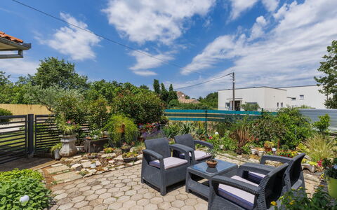 Marija: Shrub, Garden, Flowerpot, Landscaping, Shade, Eco Hotel, Houseplant, Chair, Yard