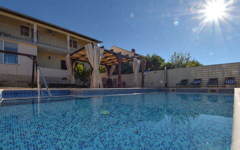Zorka: Water, Sky, Daytime, Property, Building, Swimming Pool, Nature, Azure, Window, Plant