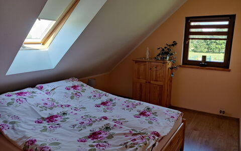 Domek Z Klimatem: Furniture, Property, Cabinetry, Window, Comfort, Wood, Bed Frame, Textile, Interior Design, Building