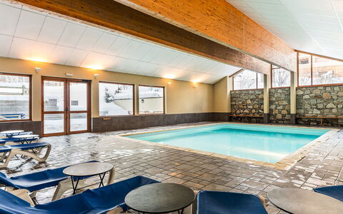 Valloire 651: Water, Property, Furniture, Swimming Pool, Interior Design, Chair, Architecture, Table, Flooring, Floor