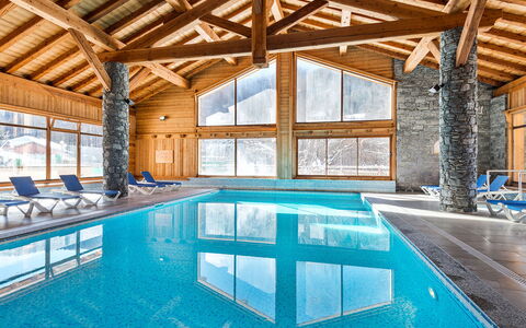 Serre Chevalier 651: Water, Swimming Pool, Furniture, Window, Blue, Shade, Chair, Interior Design, Table, Leisure