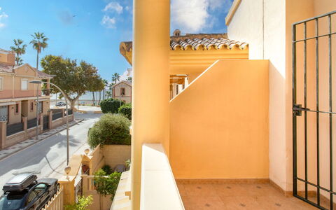 Villa Corales: Water, Sky, Cloud, Natural Landscape, Beach, Coastal And Oceanic Landforms, Terrain, Tree, Horizon, Landscape