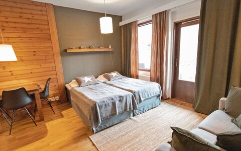 Ylläs Chalets 3309: Swimming Pool, Resort, Outdoor Furniture, Design, Shade, Landscaping, Hotel, Water Feature, Eco Hotel