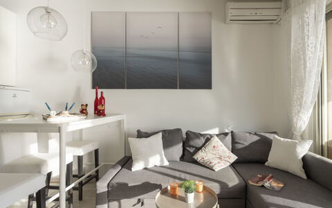 Mare Azzurro: Sky, Water, Cloud, Beach, Umbrella, Outdoor Furniture, Shade, Coastal And Oceanic Landforms