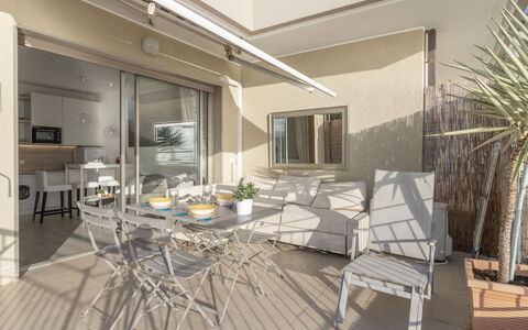Mare Azzurro: Sky, Water, Cloud, Beach, Umbrella, Outdoor Furniture, Shade, Coastal And Oceanic Landforms
