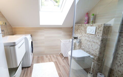 Posázaví: Property, Sink, Window, Building, Interior Design, Bathroom, Plumbing Fixture, Architecture, Flooring