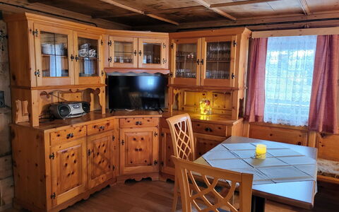 Stark: Cabinetry, Furniture, Window, Wood, Drawer, Interior Design, Building, Television, Table, Architecture
