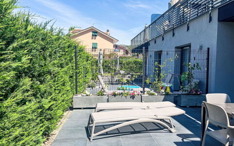 Imperia 388: Urban Design, Garden, Outdoor Furniture, Shade, Landscaping, Yard, Courtyard, Eco Hotel, Balcony, Backyard