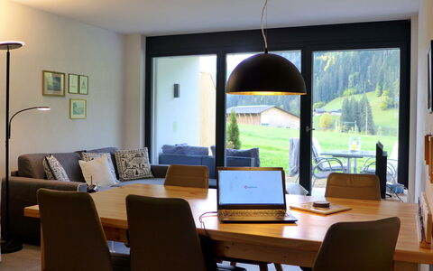 Greenview: Table, Furniture, Property, Building, Window, Houseplant, Chair, Wood