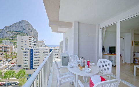La Luz 12: Furniture, Table, Sky, Property, Building, Chair, Interior Design, Architecture, Real Estate, Condominium