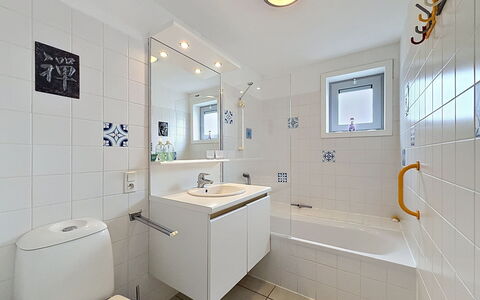 De Haan 990: Bathroom, Plumbing Fixture, Interior Design, Flooring, Sink, Floor, Tap, Plumbing, Bathroom Sink, Ceiling
