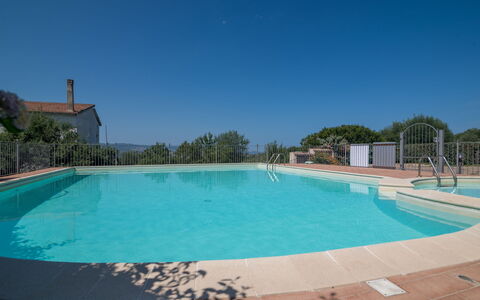 Pandora: Water, Sky, Swimming Pool, Building, Rectangle, Shade, Tree, Leisure, Composite Material, Real Estate