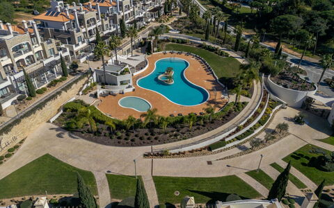 Vilamoura 171: Urban Design, Garden, Landscaping, Resort, Bird'S-Eye View, Resort Town, Park, Hacienda, Aerial Photography