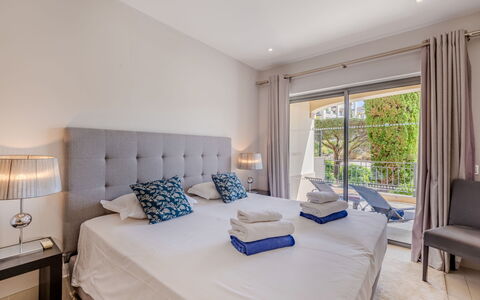 Vilamoura 171: Furniture, Bed, Interior Design, Bedroom, Flooring, Home, Floor, Apartment, Bedding, Bed Sheet