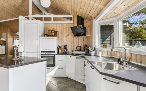 Ansgar - 150M from the Sea: Wood, Furniture, Apartment, Room, Ceiling, Wood Stain, Chair, Hardwood, Varnish, Lumber