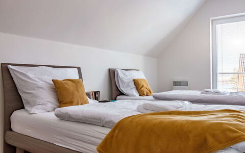 Lakeside Village 40: Furniture, Property, Comfort, Wood, Shade, Textile, Window, Orange, Bed Frame, Interior Design