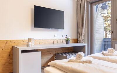 Accommodation:&nbsp;Suite für 2 Personen & Wellnessbereich 900.1