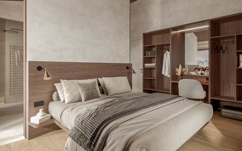 Haus 400: Building, Furniture, Comfort, Bed Frame, Bed, Cabinetry, House, Textile, Wood, Interior Design
