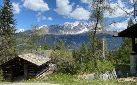 Chalet Rodas 9: Cloud, Sky, Plant, Mountain, Property, Ecoregion, Natural Landscape, Tree, Highland, Larch