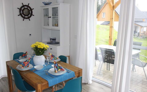 Lakeside Village 47: Furniture, Flower, Table, Property, Chair, Plant, Azure, Green, Window, Textile
