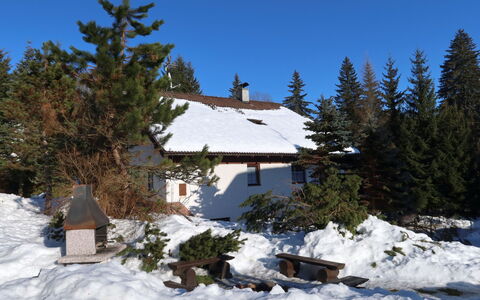 Harrachov 637: Property, Sky, Table, Wood, Shade, Floor, Outdoor Furniture, Chair, Flooring, Wood Stain
