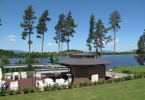 Lakeside Village 23: Shade, Garden, Reservoir, Landscaping, Outdoor Furniture, Chair, Yard, Outdoor Table, Outdoor Structure