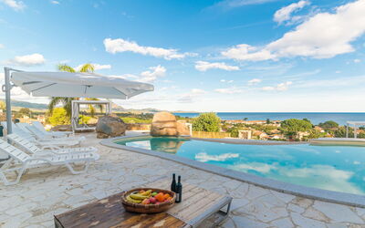 Costa Rei 663: Cloud, Sky, Building, Water, Property, Furniture, Azure, Swimming Pool, Plant, Outdoor Furniture