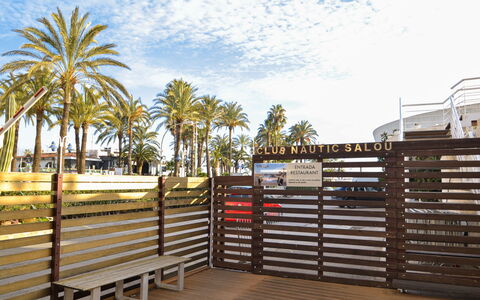 Atico Miramar: Water, Plant, Sky, Property, Nature, Azure, Swimming Pool, Tree, Vegetation, Grass
