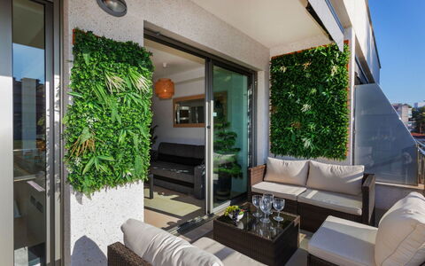 Salou 745: Furniture, Property, Plant, Table, Window, Shade, Interior Design, Couch, Living Room, Studio Couch