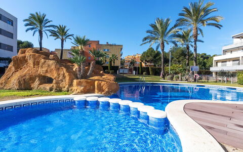 Salou 745: Water, Daytime, Sky, Plant, Building, Swimming Pool, Tree, Azure, Blue, Window