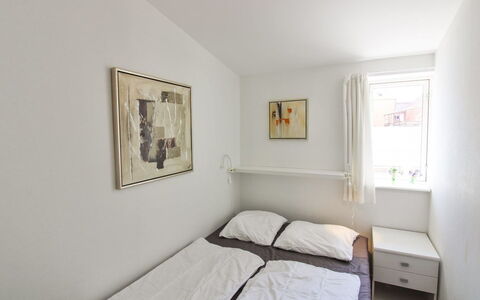 Thyrne - 500M from the Sea: Bed, Bedroom, Interior Design, Wall, Furniture, Bed Sheet, Bedding, Floor, Wood, Flooring
