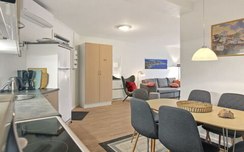 Gjuro - 50M from the Sea: Wood, Furniture, Apartment, Room, Ceiling, Wood Stain, Chair, Hardwood, Varnish, Lumber
