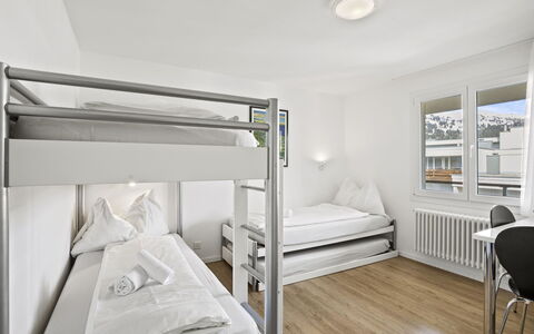 Nr.78 Haus Ladina: Furniture, Building, Comfort, Wood, Interior Design, Bed Frame, Floor, Chair, Lamp