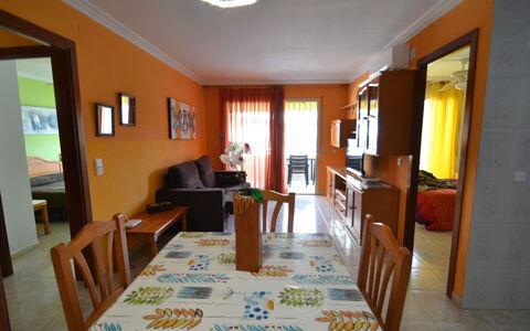 Sevilla: Picture Frame, Furniture, Table, Wood, Interior Design, Chair, Floor, Building, Comfort, Curtain