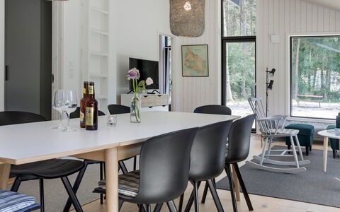 Anarosa - 200M from the Sea: Furniture, Interior Design, Flooring, Kitchen & Dining Room Table, Home, Living Room, Floor, Chair, Dining Room, Light Fixture