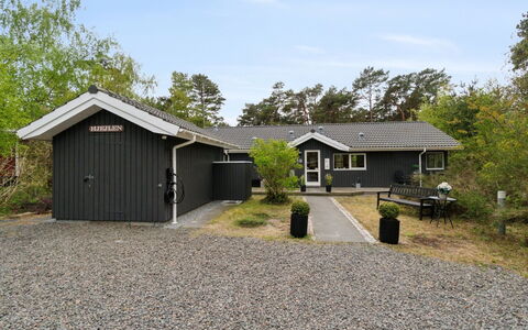 Bergulv - 75M from the Sea: House, Cottage, Roof, Garden Buildings, Shade, Shed, Backyard, Outdoor Furniture, Yard, Lawn