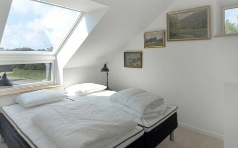 Benna - 120M from the Sea: Bed, Bedroom, Interior Design, Furniture, Bedding, Wood, Ceiling, Bed Sheet, Floor, Flooring