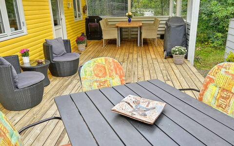 Elsamaria - 400M from the Sea: Furniture, Chair, Wood, Outdoor Furniture, Table, Flooring, Floor, Outdoor Table, Porch, Wood Stain