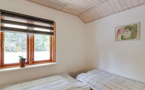 Elsamaria - 400M from the Sea: Interior Design, Wood, Bed, Bedroom, Floor, Flooring, Ceiling, Bed Sheet, Furniture, Bedding