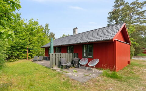 Gunder - 125M from the Sea: Cottage, Backyard, Yard, Garden Buildings, Shed, Siding, Outdoor Furniture, Log Cabin, Outdoor Structure, Shack